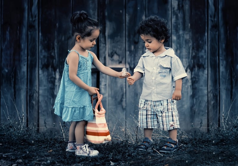Kids playing